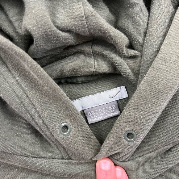 Vintage Y2K Nike Hooded Sweatshirt men's XXL - Picture 2 of 6